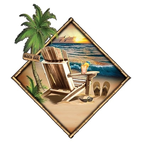 T-Shirt - kurzarm - chill beach chair